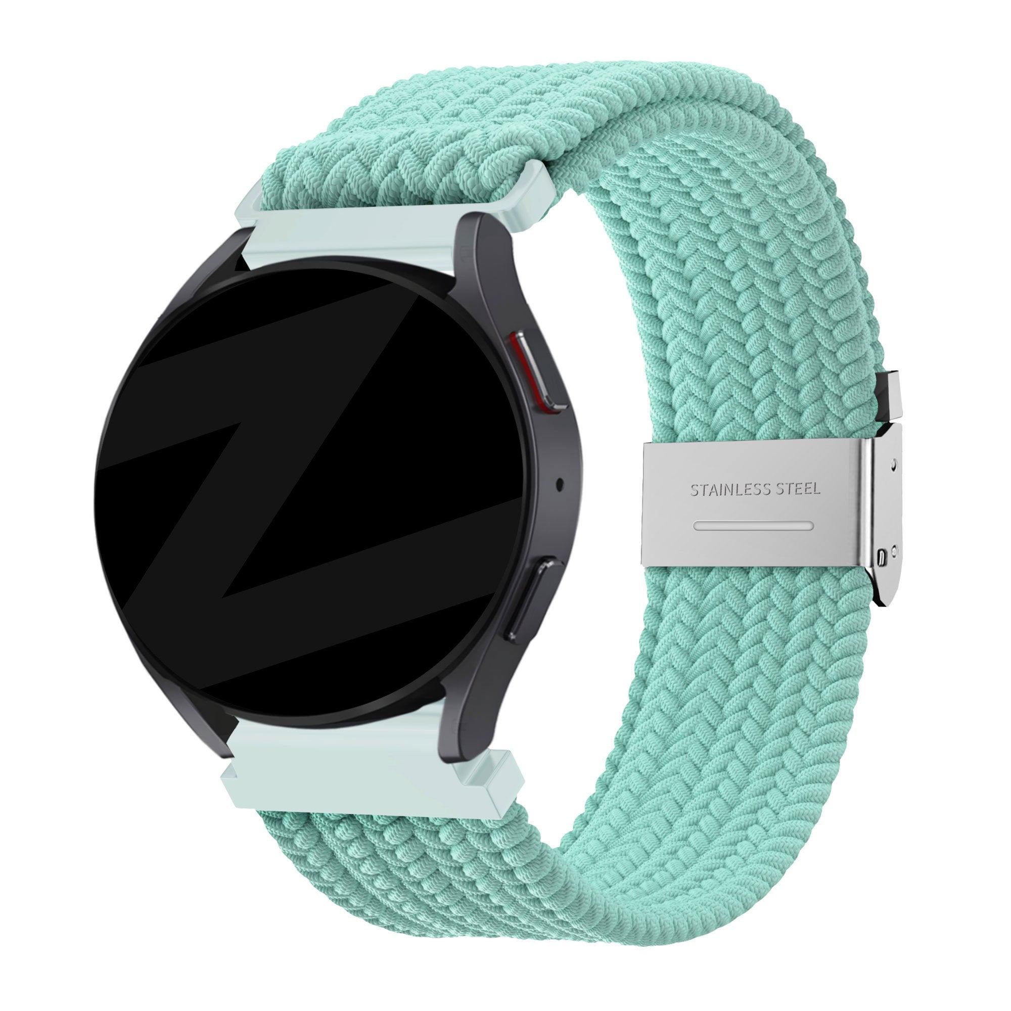 Bandz Garmin Vivomove Sport Woven Nylon Strap (Turquoise)