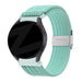 Bandz Correa nylon trenzada Garmin Vivoactive 5 (turquesa)