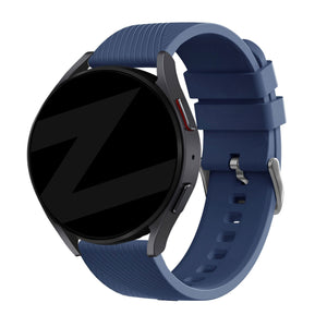 Bandz Amazfit Balance 2 Silicone Strap 'Deluxe' (Dark Blue)