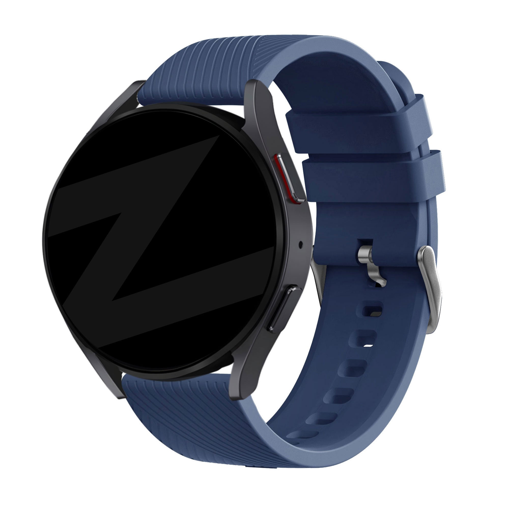 Bandz Huawei Watch GT 6 - 46mm Silicone Strap 'Deluxe' (Dark Blue)