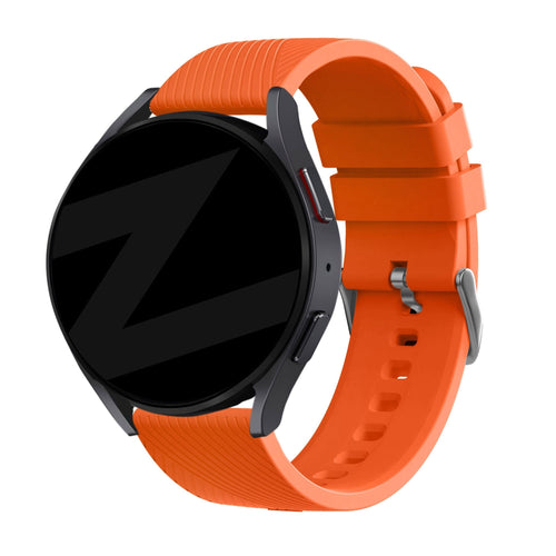 Bandz Suunto Run Silicone Strap 'Deluxe' (Orange)