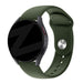 Bandz Correa silicona deportiva 'de lujo' Suunto Race (S) (Olive Green)