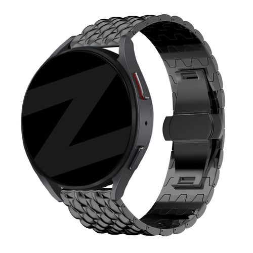 Bandz Correa acero 'Dragon' Levowatch Tiny (negro)