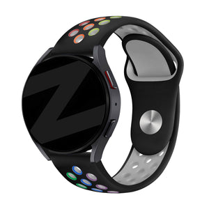 Bandz Correa deportiva 'Deluxe' Coros Pace 2 (negro/arcoiris)