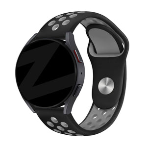 Bandz Correa deportiva 'Deluxe' Huawei Watch GT 6 - 46mm (negro/gris)