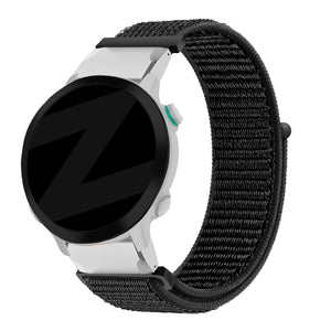 Bandz Garmin Instinct Nylon Loop Strap (Black)