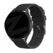 Bandz Correa silicona 'De lujo' Amazfit Cheetah (Pro) (negro)