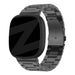 Bandz Fitbit Versa 3 Steel Strap 'Classic' (Black)