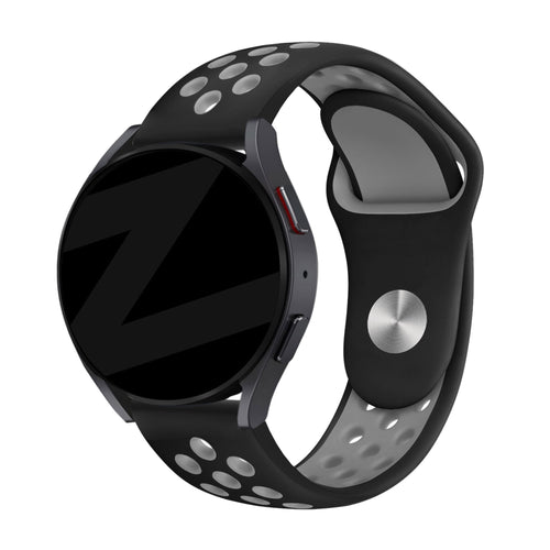 Bandz Correa deportiva 'Deluxe' OnePlus Watch Lite (negro/gris)
