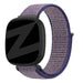 Bandz Correa loop nylon Fitbit Versa 3 (azul oscuro)