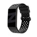 Bandz Fitbit Charge 4 Sport Strap 'Sport Air' (Black)