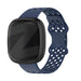 Bandz Fitbit Versa 3 Sport Strap 'Sport Air' (Dark Blue)