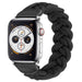 Correa de nylon trenzada Apple Watch (negra)