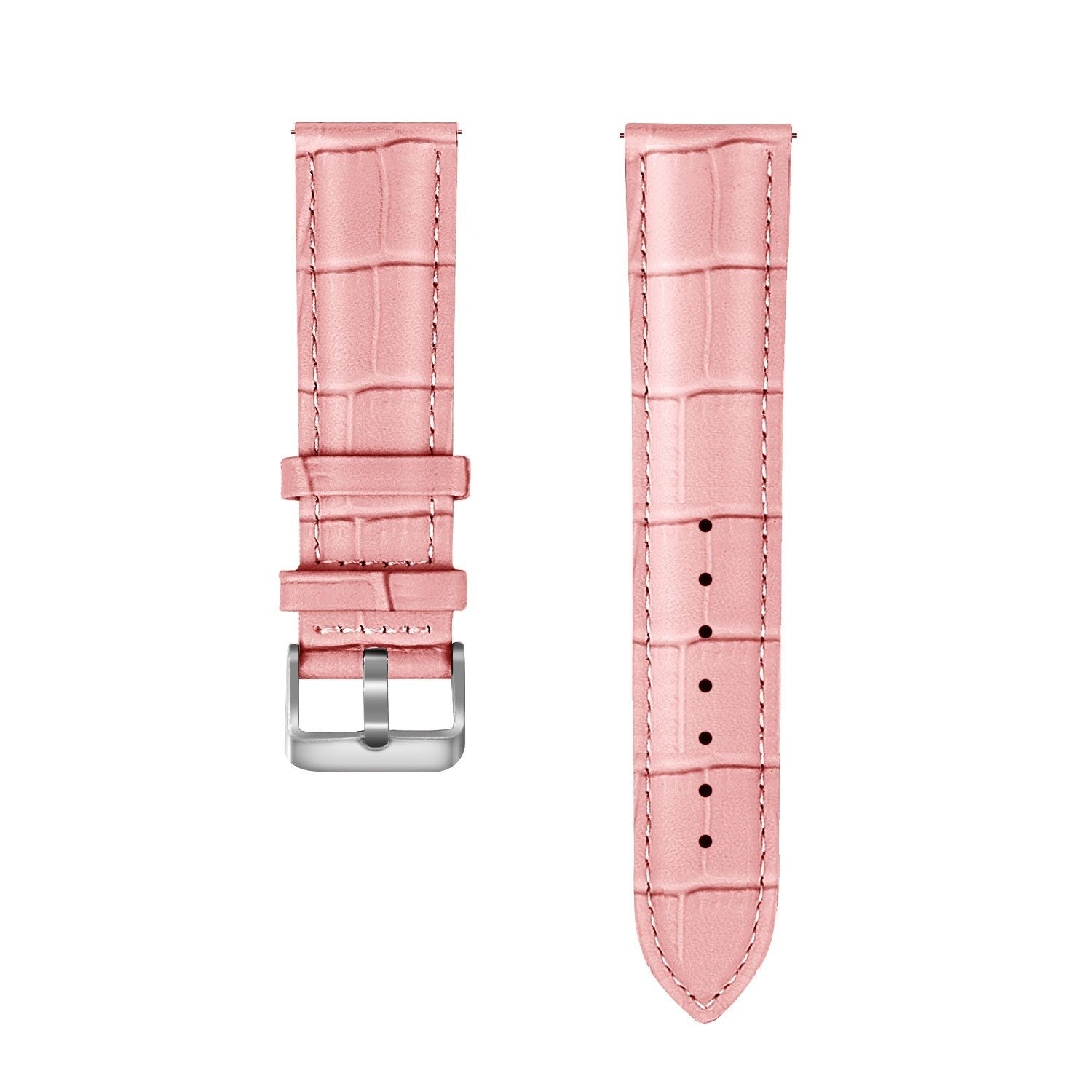 Withings Steel HR - 40mm Leather Strap Crocodile Grain (Soft Pink)