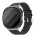 Correa cuero granulado Samsung Galaxy Watch 8 - 44mm (negro)