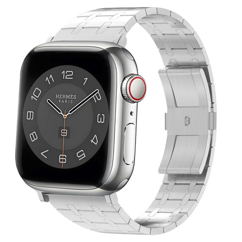 BALR. Apple Watch Stainless Steel Strap (Silver)