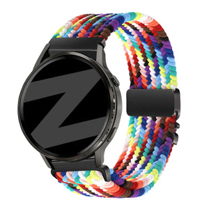 Bandz Correa trenzada ‘Parachute’ Garmin Vivomove 3s (arcoíris)