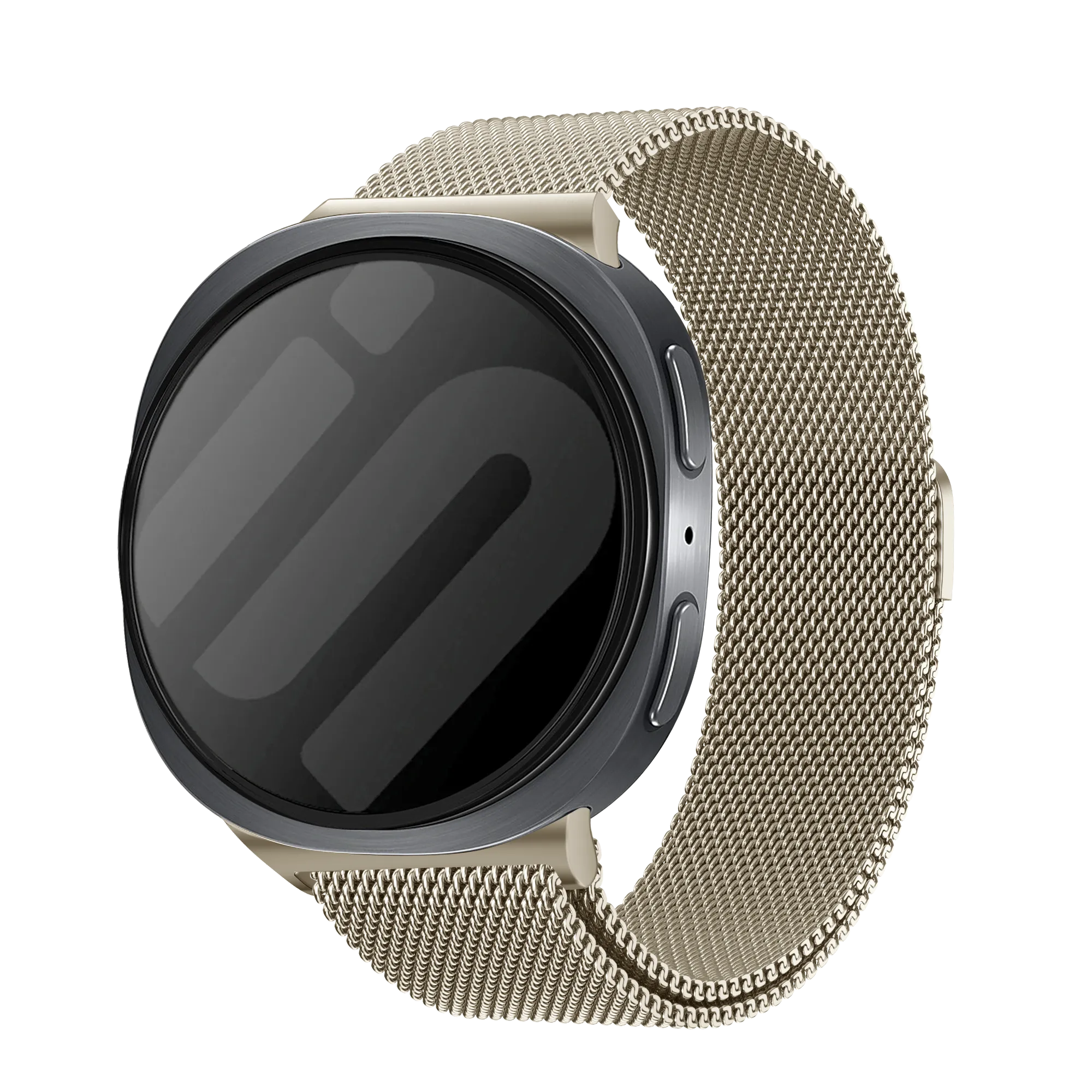 Samsung Galaxy Watch 8 - 44mm Milanese Strap (Retro Gold)