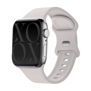 Correa silicona xoxo Wildhearts Apple Watch (blanco estrella)