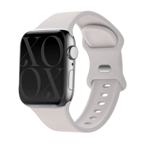 Correa silicona xoxo Wildhearts Apple Watch (blanco estrella)