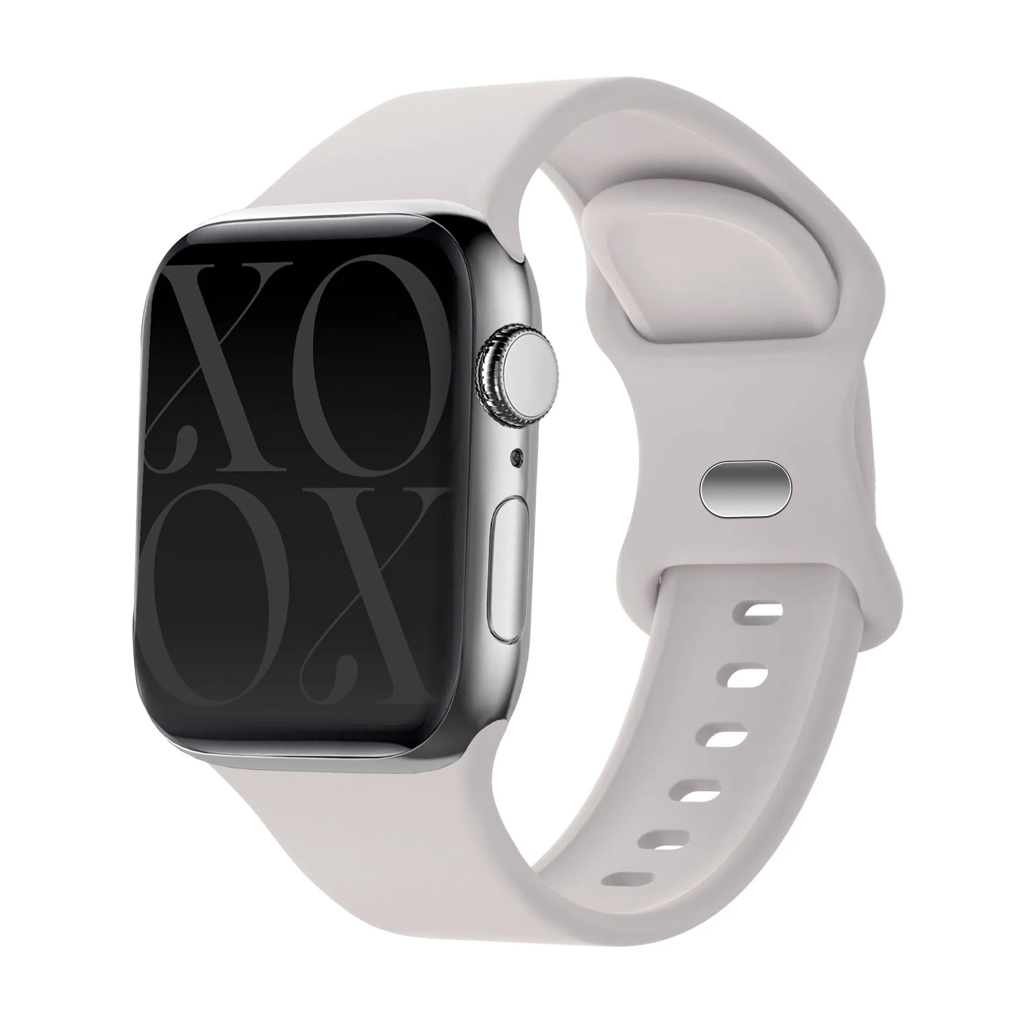 Correa silicona xoxo Wildhearts Apple Watch (blanco estrella)