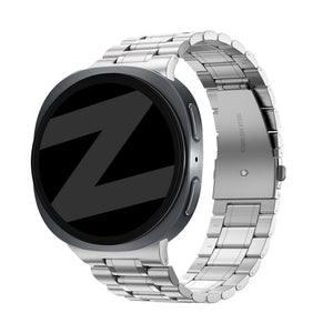 Bandz Correa acero 'De lujo' Samsung Galaxy Watch 8 Classic (plateado)