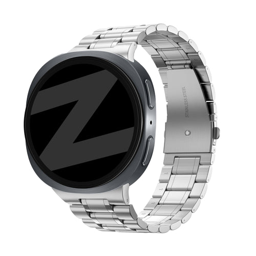 Bandz Correa acero 'De lujo' Samsung Galaxy Watch 8 Classic (plateado)