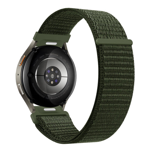 Bandz Correa nylon 'Easy Fit' Amazfit GTR 3 Pro (verde)