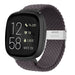 Correa trenzada ajustable Fitbit Versa 3 (gris oscuro)