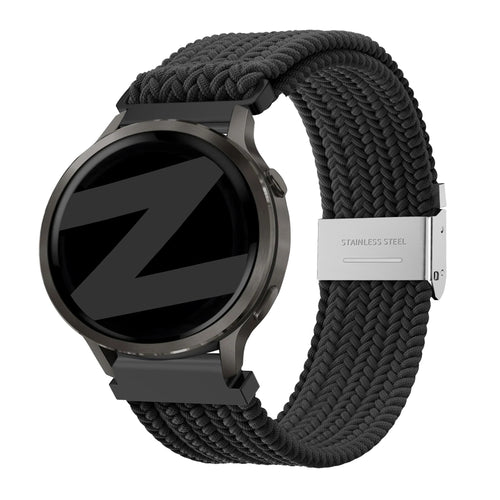 Bandz Correa nylon tejida Garmin Approach J1 (negro)