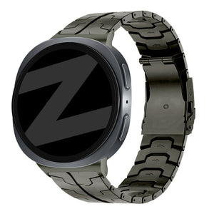 Bandz Samsung Galaxy Watch 8 - 40mm Steel Strap 'Iron' (Graphite)