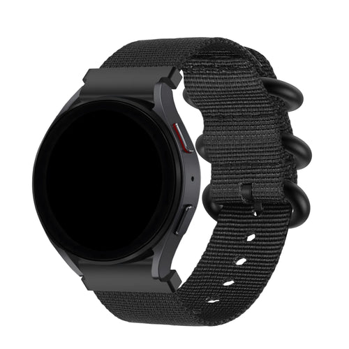 BALR Polar Pacer Nylon Strap with Buckle (Black)