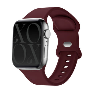 Correa silicona xoxo Wildhearts Apple Watch (Burdeos)
