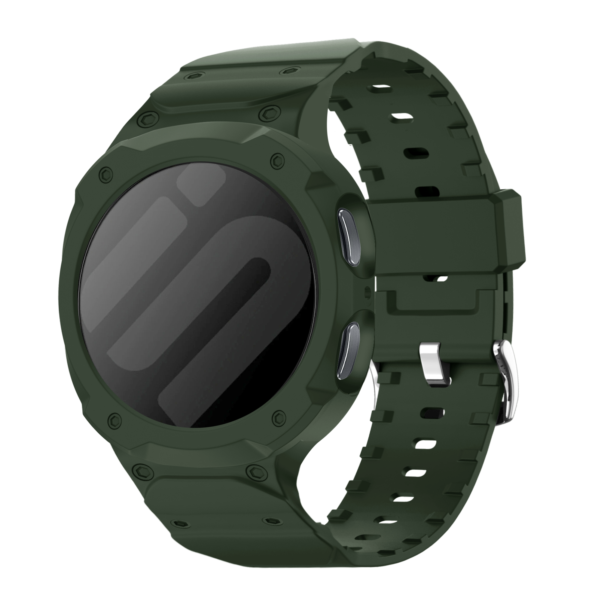 Correa TPU con marco Samsung Galaxy Watch 8 - 40mm (verde)
