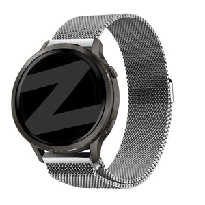 Bandz Garmin Approach J1 Milanese Loop Strap (Silver)