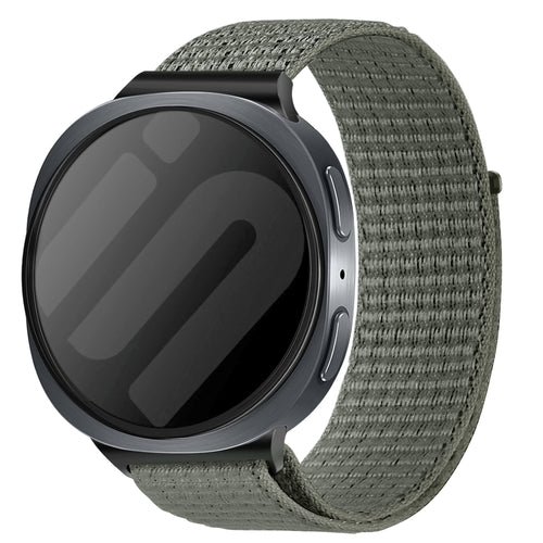 Correa nylon Samsung Galaxy Watch 8 - 40mm (gris-verde)