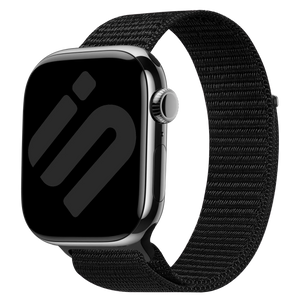 Correa nylon Apple Watch (negra)
