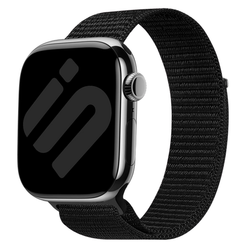Correa nylon Apple Watch (negra)
