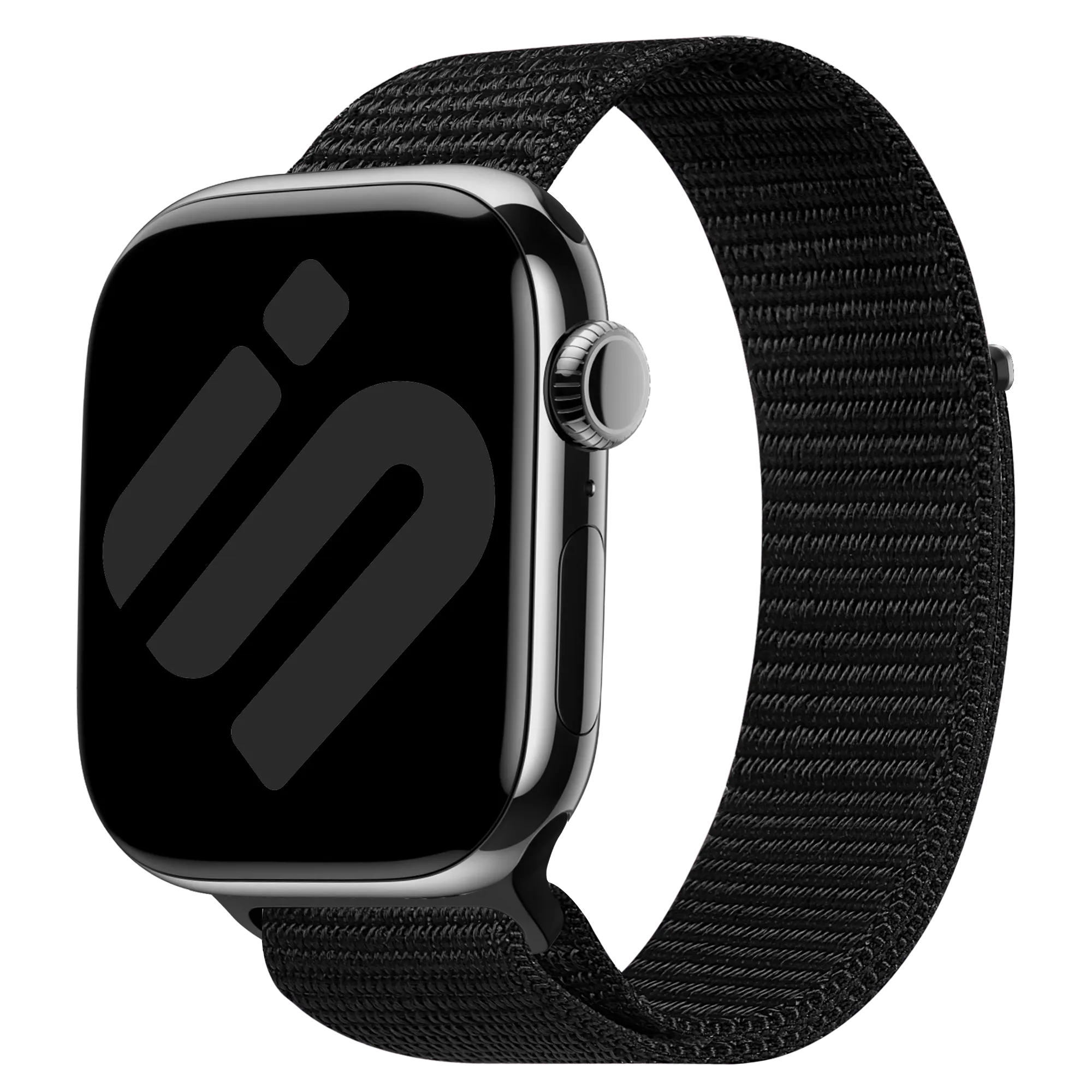 Correa nylon Apple Watch (negra)