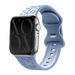 Correa xoxo Wildhearts en silicona con estampado de leopardo para Apple Watch (azul claro)