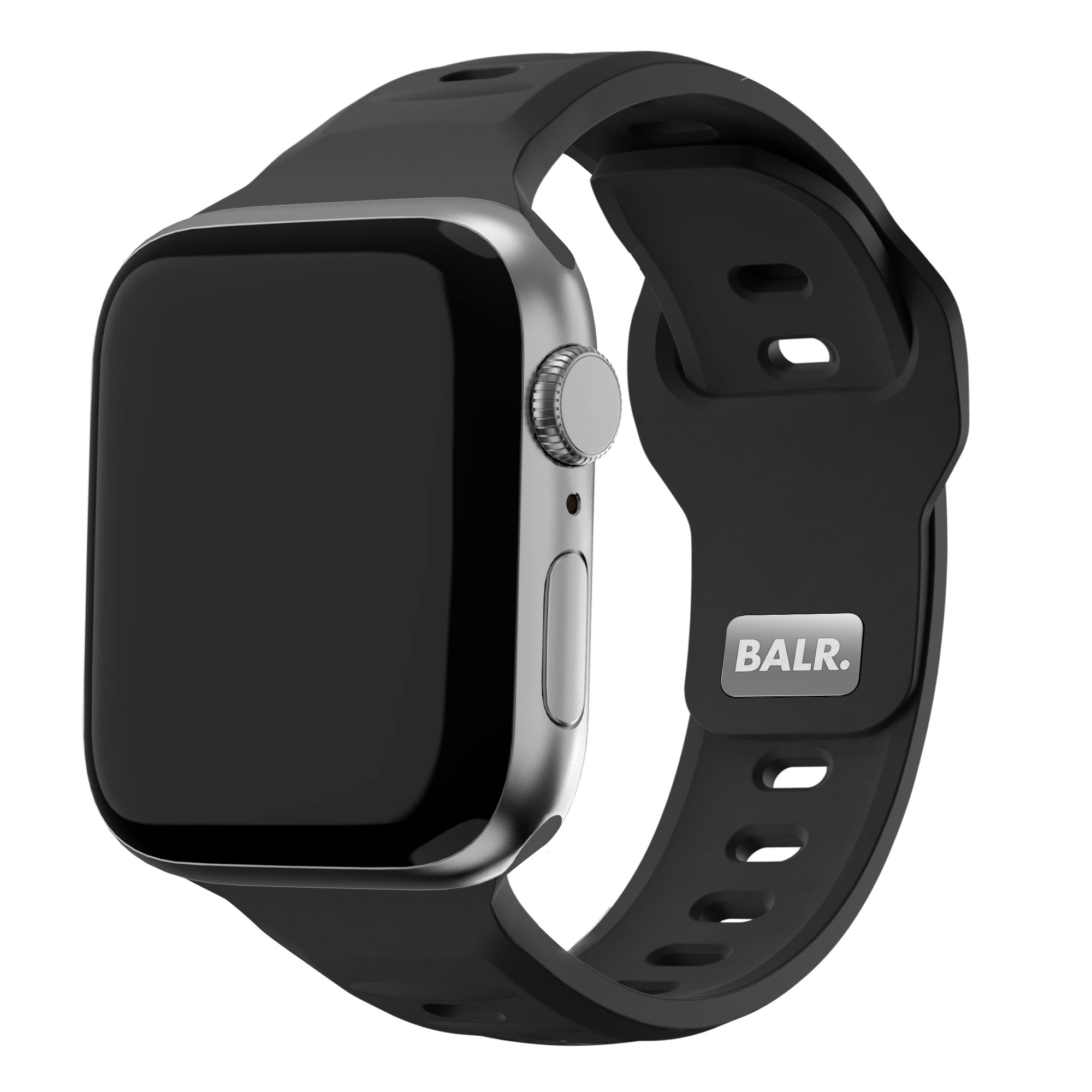 BALR. Apple Watch Outdoor Silicone Strap (Black)