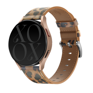 xoxo Wildhearts Correa cuero Amazfit Active 2 (Leopardo)