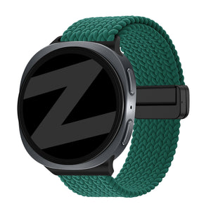 Bandz Correa trenzada magnética Samsung Galaxy Watch 8 - 40mm (verde)