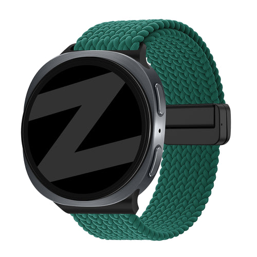 Bandz Correa trenzada magnética Samsung Galaxy Watch 8 - 40mm (verde)