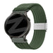 Bandz Correa nylon tejida Garmin D2 Air X15 (verde oliva)