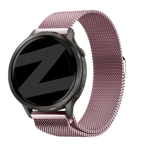 Bandz Correa milanesa Loop Garmin Vivoactive 4s (rosa)