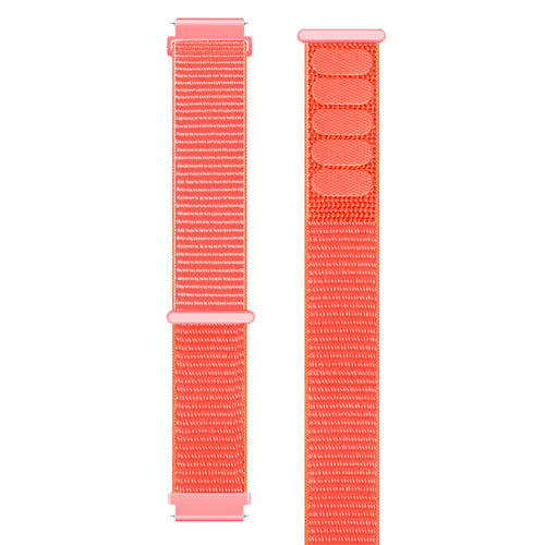 Correa nylon Huawei Watch GT 7 Pro (naranja-rojo)