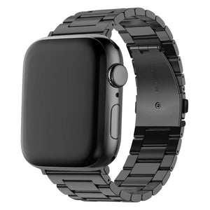 BALR. Correa de acero Apple Watch (negra)