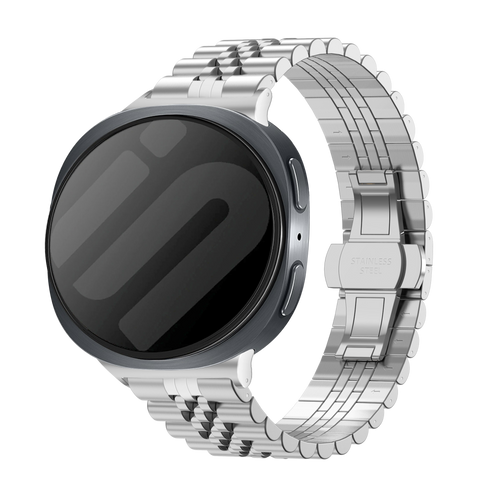 Correa acero Jubilee Samsung Galaxy Watch 8 Classic (plateado)