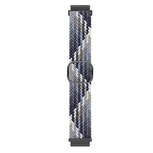 Correa trenzada ajustable Amazfit Bip 5 (mandala negro)